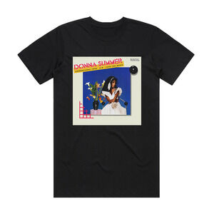 Donna Summer Supernatural Love Album Cover T-Shirt Black